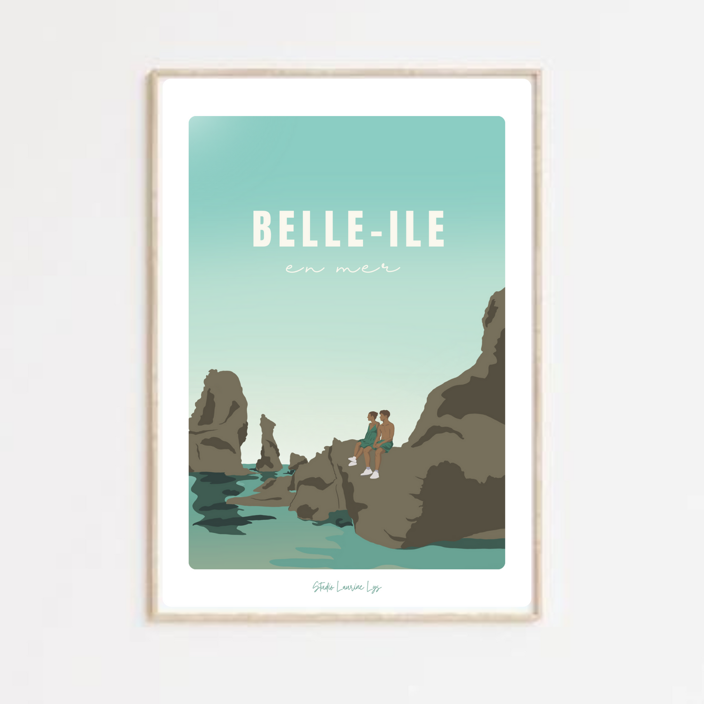 Affiche Balade à Belle-île