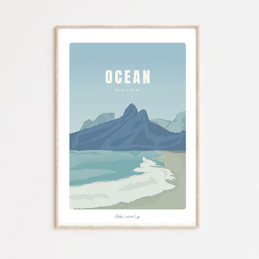 Affiche Ocean Waves